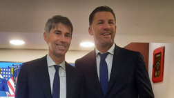 Massara alla Luiss per una lezione di Diritto dello Sport: lo scatto con Stendardo