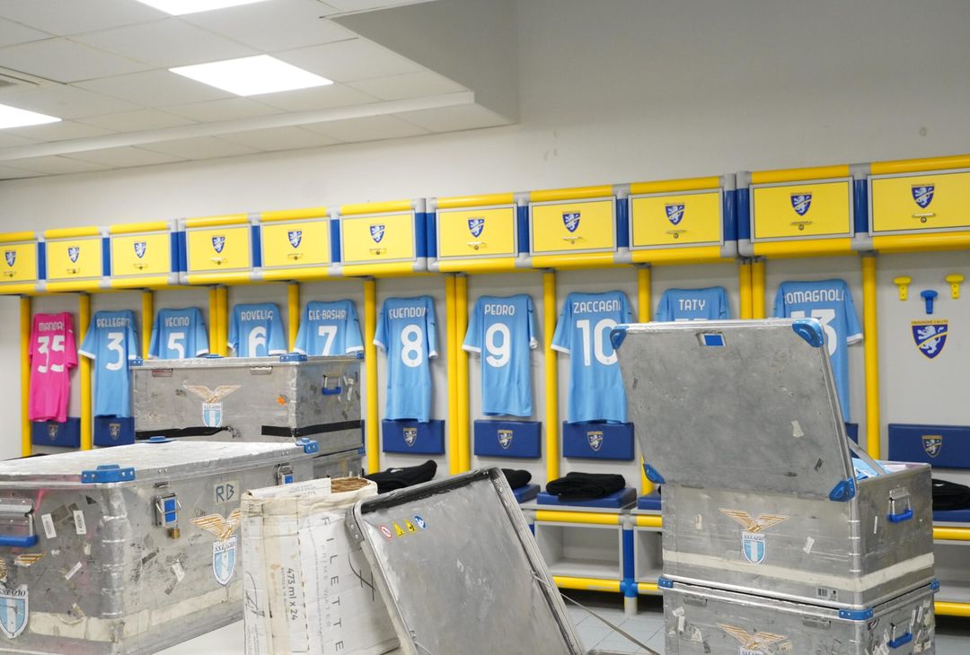 Spogliatoio Lazio (Crediti Sportitalia)