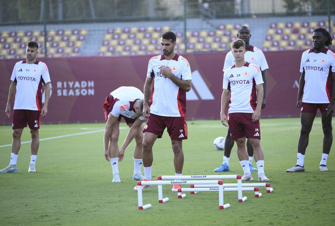 Trigoria, la rifinitura alla vigilia della sfida con il Venezia – FOTO GALLERY - immagine 7