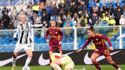 Supercoppa femminile, beffa Roma: giallorosse sconfitte 2-1 dalla Juve in finale