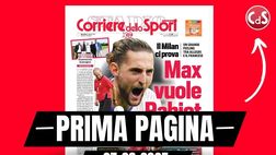 Prima pagina Corriere dello Sport: “Milan, Allegri vuole Rabiot”