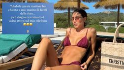 VIDEO / Vita da spiaggia, lady Candreva si lamenta con Antonio: “Mai visto uno fare le foto…”