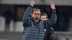 Sarri: “Gara che abbiamo controllato, contenti di far felici i tifosi”