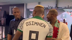 Costa d’Avorio-Nigeria, siparietto fra Osimhen e Drogba nel tunnel degli spogliatoi