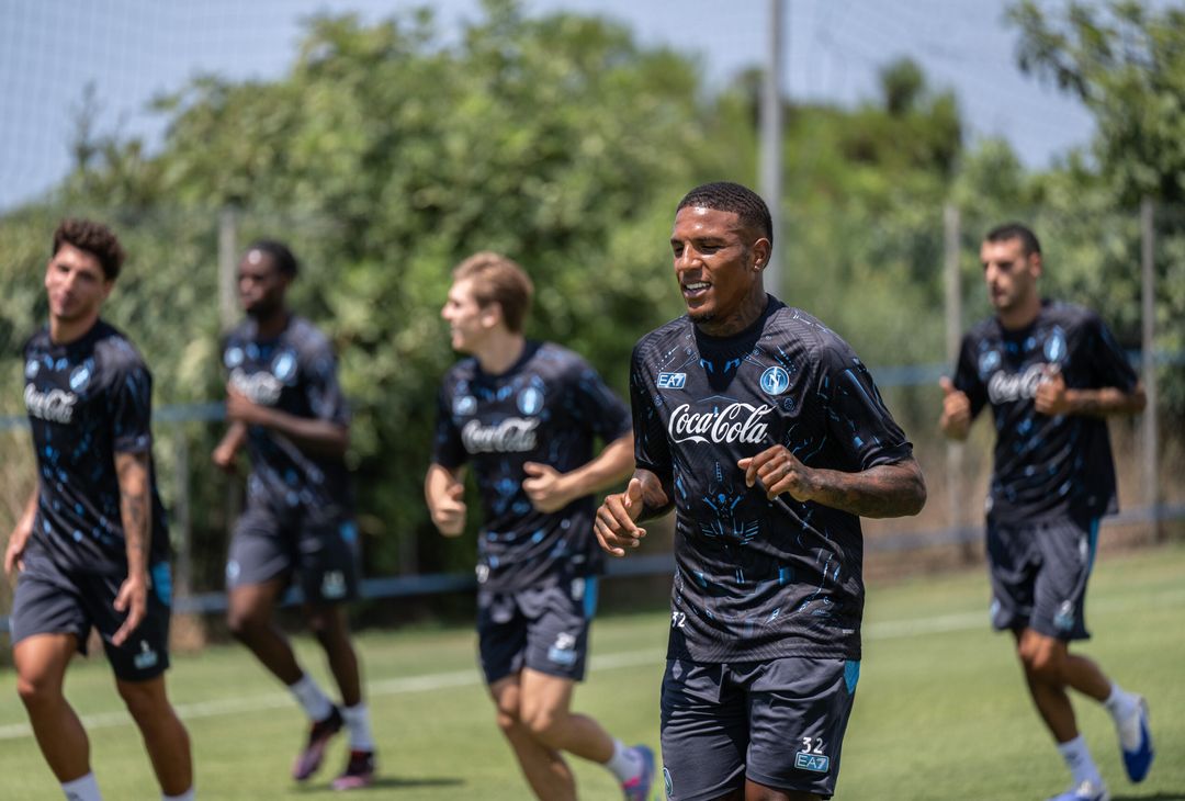 Gli azzurri tornano a Castel Volturno: test per il primo gruppo – LA FOTOGALLERY - immagine 7