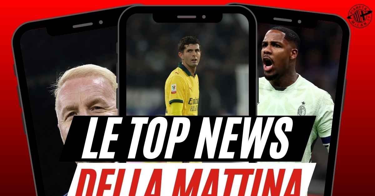 Top Milan News, Pulisic in dubbio per Torino. Due rinnovi sul tavolo e le ultime sul mercato di gennaio Top Milan News, Pulisic in dubbio per Torino. Due rinnovi sul tavolo e le ultime sul mercato di gennaio