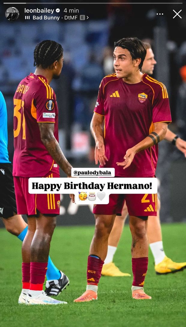 Compleanno Dybala, da Soulé all’ex Matic: gli auguri social alla Joya – FOTO- immagine 6