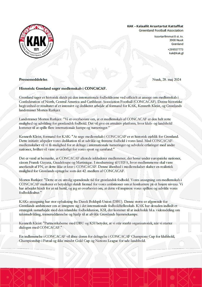 Groenlandia, la Federcalcio chiede di aderire alla CONCACAF- immagine 4