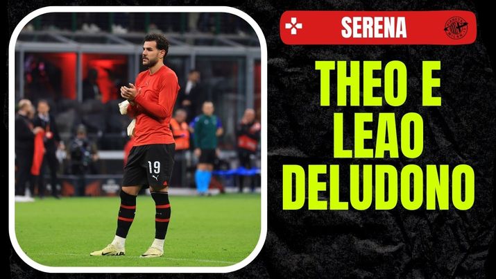 Theo Hernandez AC Milan Milan-Roma 0-1 Europa League 2023-2024