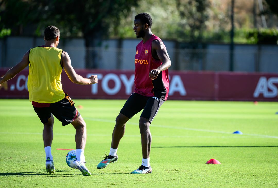 Raduno Roma, il primo allenamento di Wesley e Vasquez a Trigoria- FOTO GALLERY - immagine 25