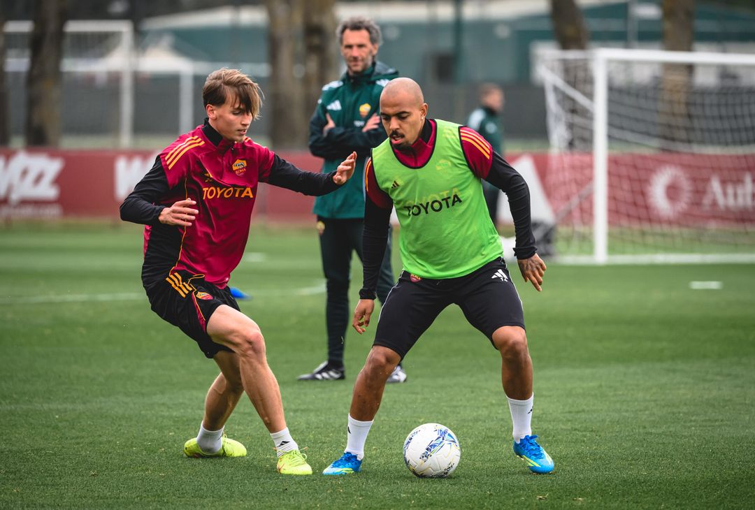 Trigoria, la ripresa degli allenamenti in vista dell’Atalanta – FOTO GALLERY - immagine 17