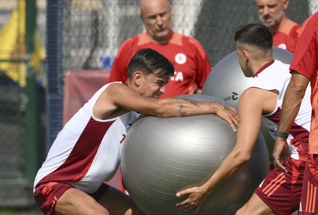 Roma, a Trigoria ritmo alto e la visita di Rocca – FOTO GALLERY - immagine 22