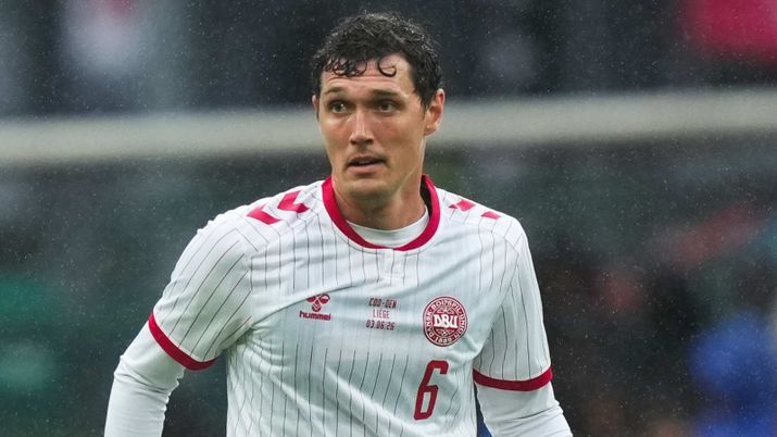 Andreas Christensen, difensore della Danimarca, è un obiettivo di calciomercato del Milan per l'estate 2026