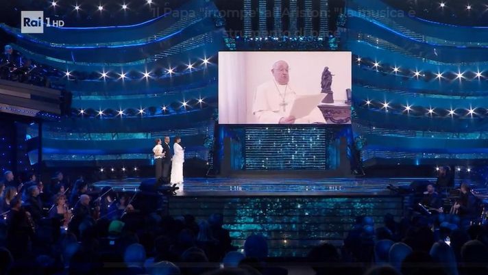 Sanremo, Conti: “Il video del Papa era vecchio? Siamo alla fantascienza. È come nel calcio…” - immagine 1