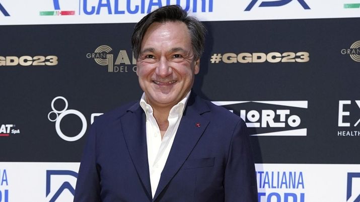 Fabio Caressa giornalista 'Sky Sport' parla del Milan