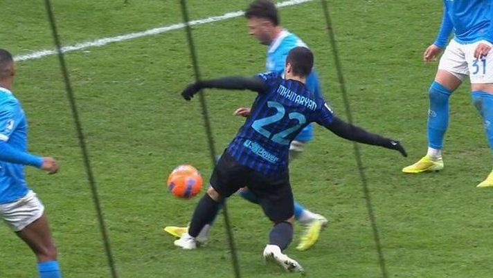 inter napoli rigore