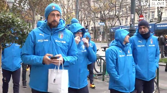 Austria Italia Acerbi Barella