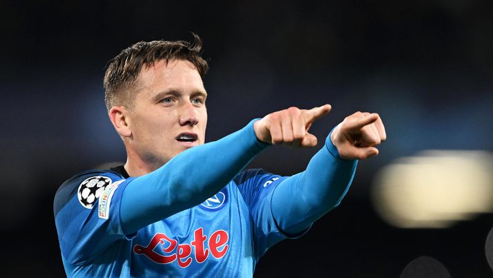 Piotr Zielinski, centrocampista del Napoli (getty images)