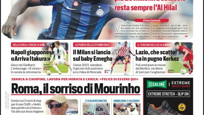 EDICOLA CDS – Vlahovic per Lukaku! Clamoroso: la Juve prova a strapparlo all’Inter - immagine 1
