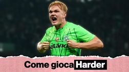 Calciomercato Milan, ecco Harder: sinistro potente, esultanza virale | VIDEO