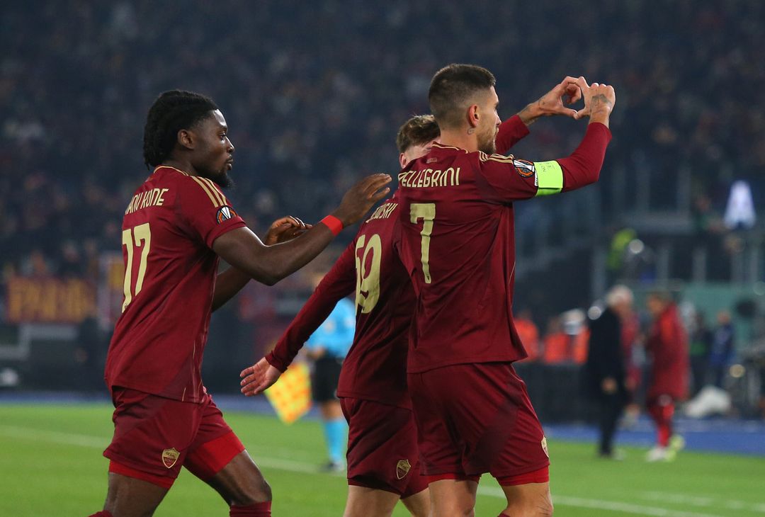 Roma-Braga 3-0 – FOTO GALLERY - immagine 15