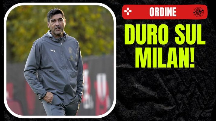 Paulo Fonseca AC Milan allenamento Milanello