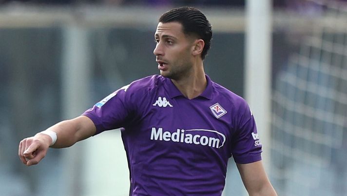 FLORENCE, ITALY - JANUARY 19: Rolando Mandragora of ACF Fiorentina reacts during the Serie A match between Fiorentina and Torino at Stadio Artemio Franchi on January 19, 2025 in Florence, Italy. (Photo by Gabriele Maltinti/Getty Images) Mandragora