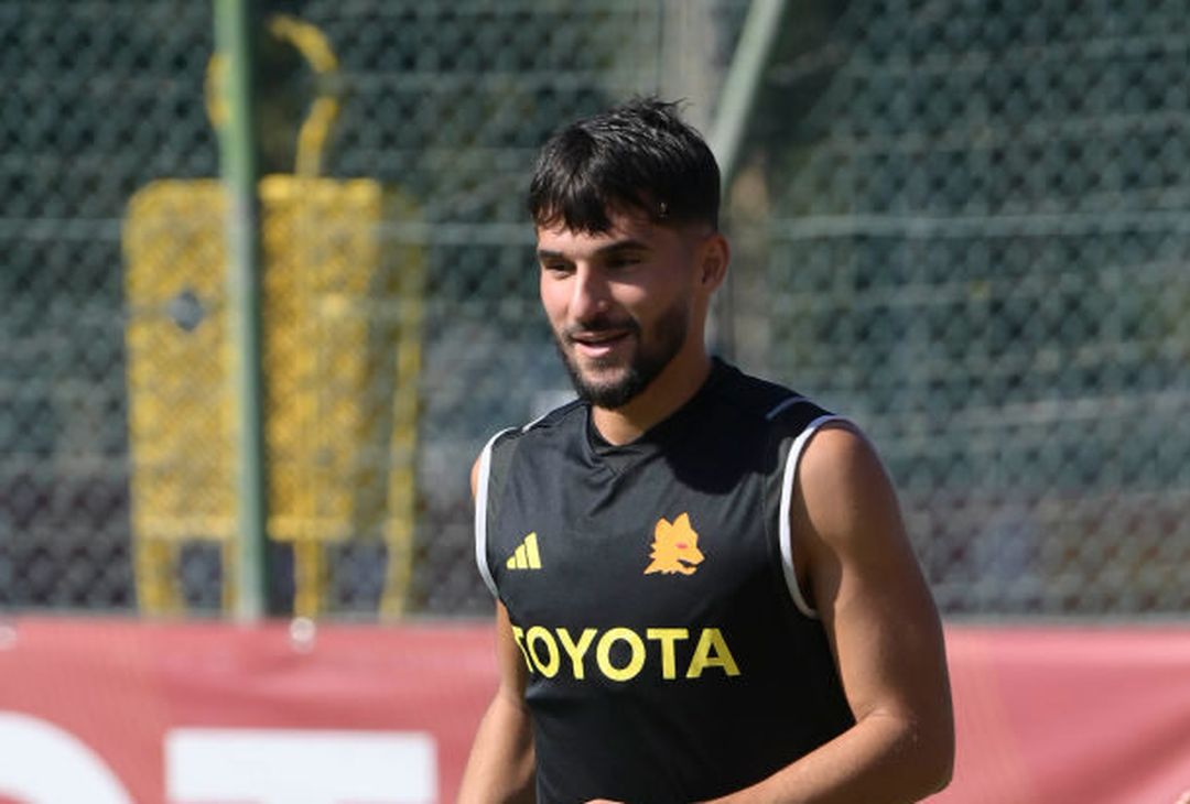 Roma, a Trigoria si lavora per preparare la sfida al Servette – FOTO GALLERY - immagine 24