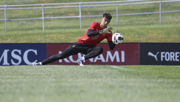 Lorenzo Torriani AC Milan News allenamento