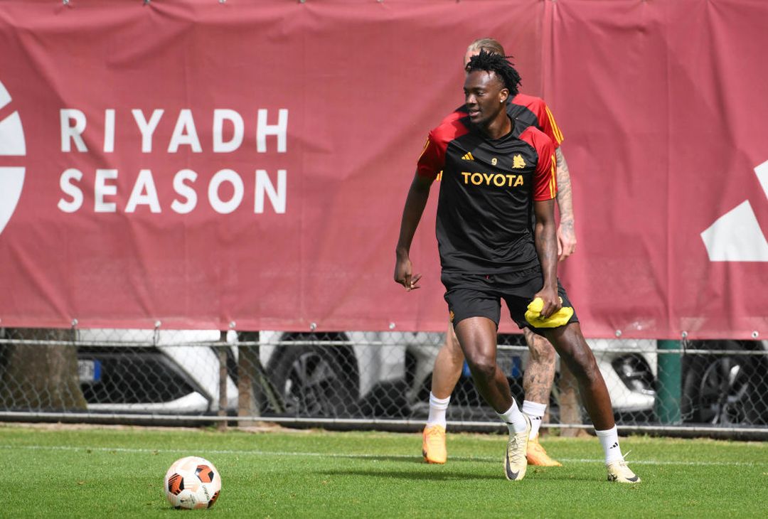 Roma, allenamento a Trigoria in vista del Milan: c’è Azmoun – FOTO GALLERY - immagine 26