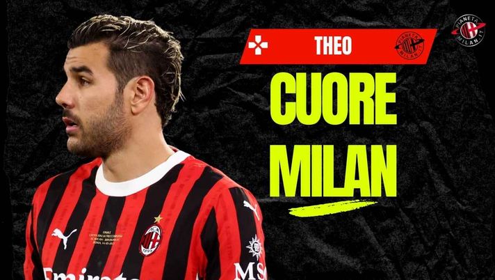 Theo Hernandez, cuore rossonero: 'Milan, migliori auguri per la stagione'