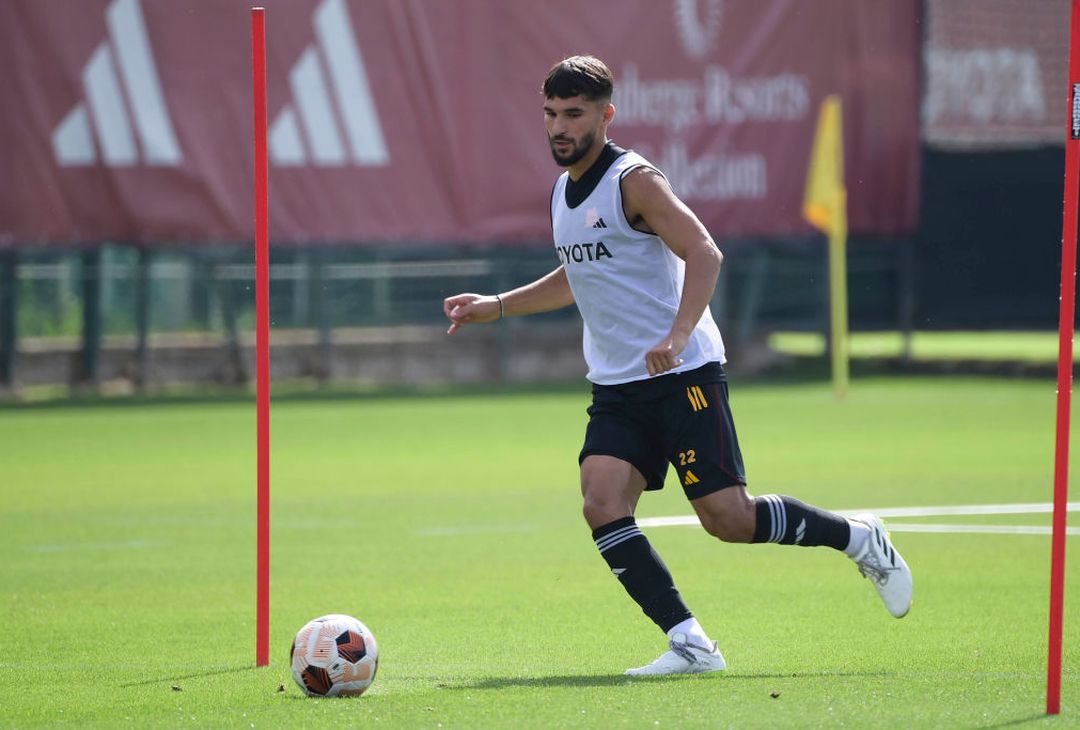 Roma al lavoro per preparare la partita contro lo Sheriff – FOTO GALLERY - immagine 6