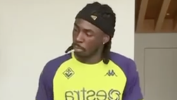 VIDEO – Kean social, balletto e sorriso in maglia Fiorentina