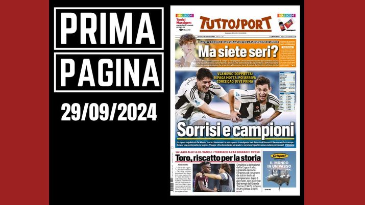 Prima pagina Tuttosport: le ultime news sulla Serie A Prima pagina Tuttosport: le ultime news sulla Serie A
