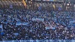 Napoli-Lecce, le due Curve del Maradona unite nei cori contro i calciatori e il club