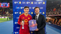 Roma-Fiorentina, Dybala premiato come miglior giocatore del mese di novembre