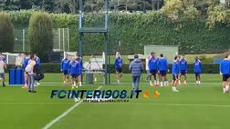 VIDEO FCIN1908 / Inter-Stella Rossa, nerazzurri in campo ad Appiano alla vigilia della Champions