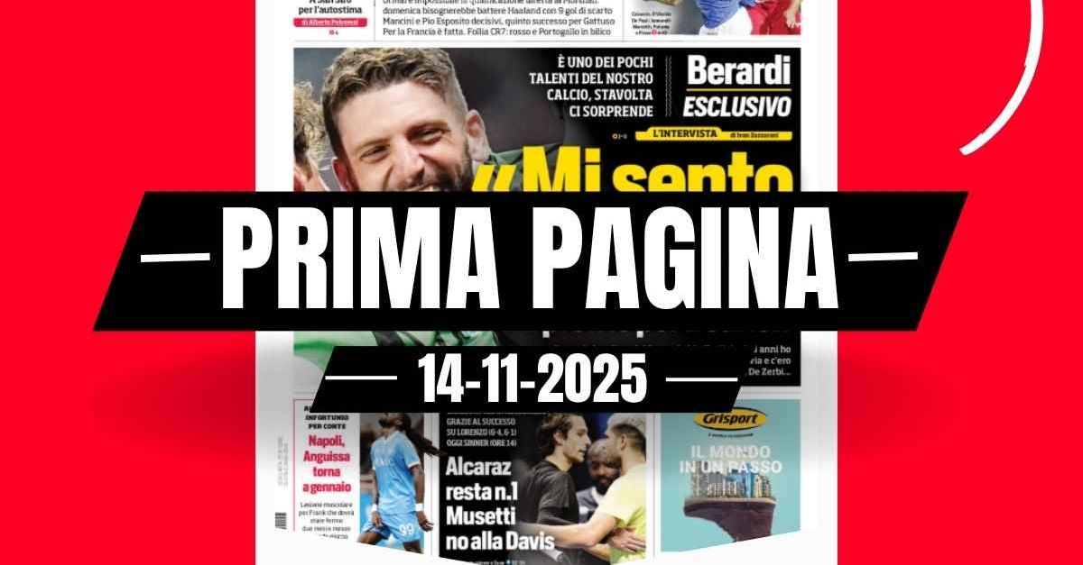 prima pagina corriere dello sport per l8217italia sar224 playoff