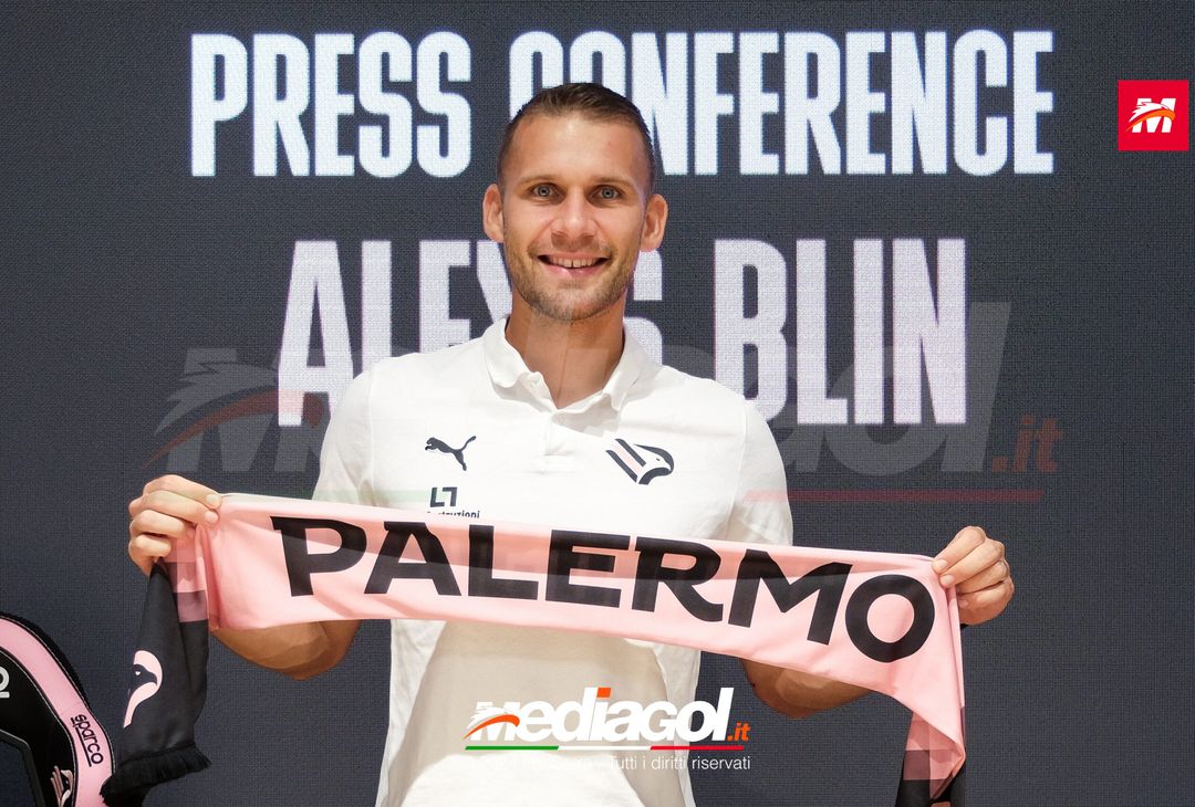 FOTO PALERMO, la presentazione di Alexis Blin in conferenza stampa (Gallery)- immagine 1