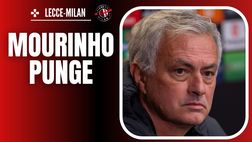 Mourinho punge il Milan: “Hanno perso…anzi pareggiato col Lecce”