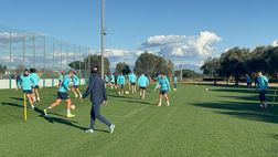 Lazio-Bayern, continua la seduta sul prato di Formello – VIDEO