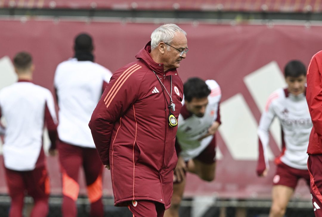 Trigoria, la rifinitura pre Braga e la conferenza di Ranieri – FOTO GALLERY - immagine 15