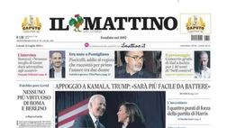 PRIMA PAGINA IL MATTINO OGGI: “Bonucci: Nessuno meglio di Conte darà adrenalina agli azzurri”