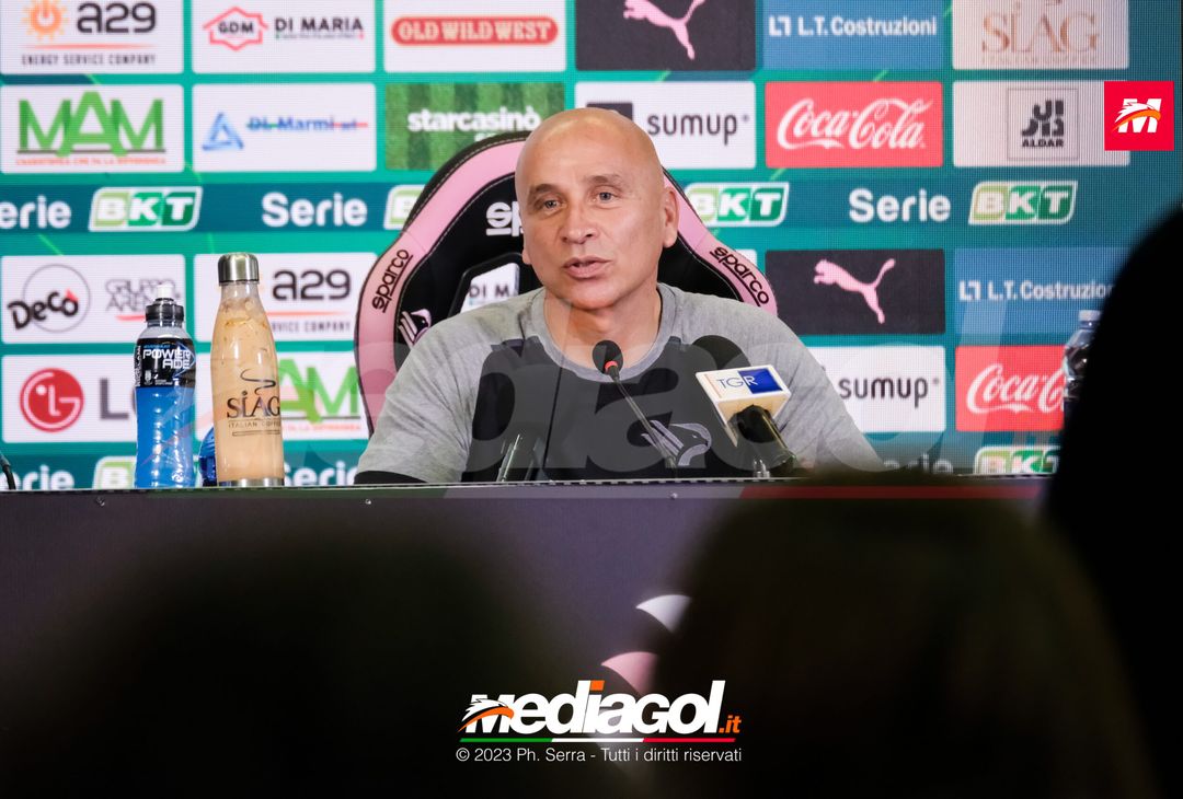 FOTO PALERMO, verso il Parma: la conferenza stampa di Eugenio Corini (GALLERY) - immagine 23