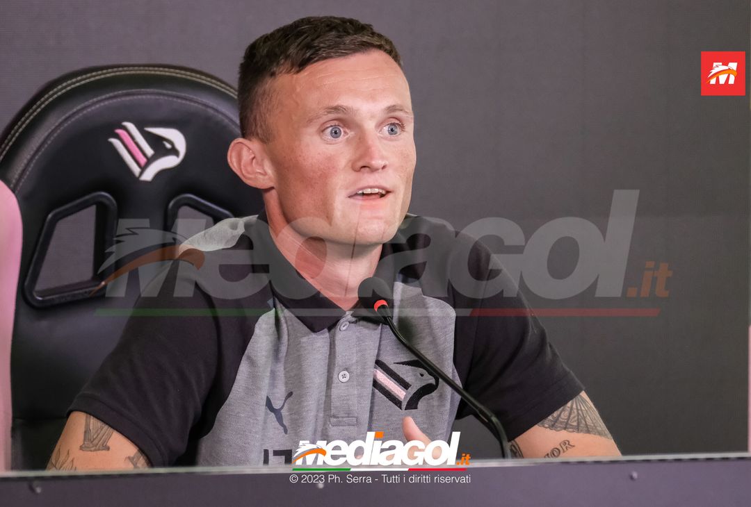 FOTO PALERMO, Liam Henderson presentato in conferenza stampa (GALLERY) - immagine 20