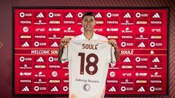 Roma, primo giorno a Trigoria di Mati Soulé – FOTO GALLERY