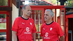 Milanello, lo staff di Allegri al lavoro: tutte le foto