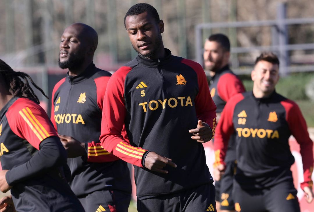 Roma, la rifinitura alla vigilia della sfida al Servette – FOTO GALLERY- immagine 1