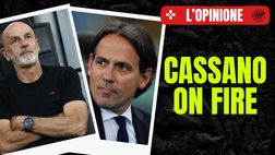 Cassano: “Milan, Pioli stratosferico. Inzaghi ha fatto ben due disastri”