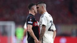 Bayer-Roma, sfottò ai giallorossi a fine partita: allo stadio risuona ‘Bella Ciao’